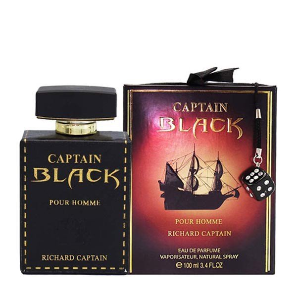 Captain black pour homme edp 1 ادکلن کاپیتان بلک اصل فرانسه