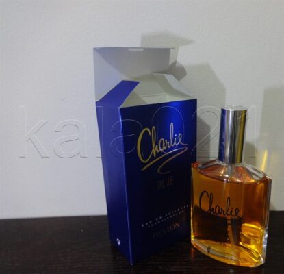 شیشه ادکلن چارلی آبی به همراه جعبه 