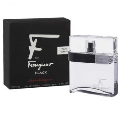 ادکلن مردانه سالواتوره فراگامو مدل F By Ferragamo Black حجم 100 میلی لیتر