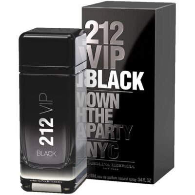 ادو پرفیوم مردانه کارولینا هررا مدل 212VIP Black حجم 100 میلی لیتر