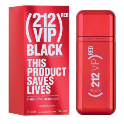 ادو پرفیوم مردانه کارولینا هررا مدل 212 Vip Black Red Limited Edition حجم 100 میلی لیتر