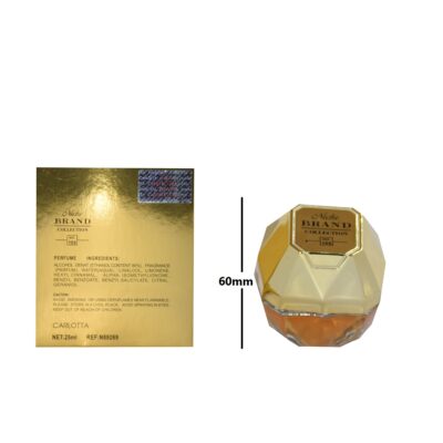 عطر جیبی زنانه برند کالکشن  مدل Lady Million-105 حجم 25 میلی لیتر