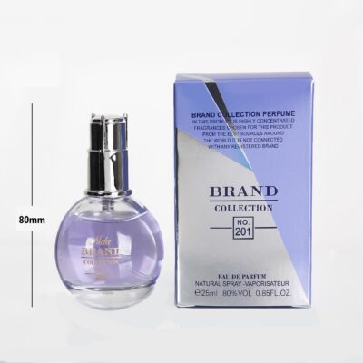 عطر جیبی زنانه برند کالکشن  مدل 201-Lanvin Eclat حجم 25 میلی لیتر