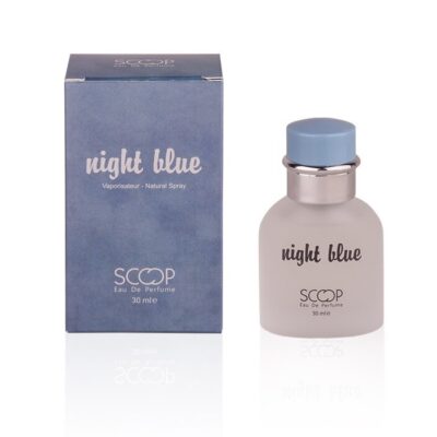 عطر جیبی مردانه اسکوپ مدل Night Blue حجم 30 میلی لیتر