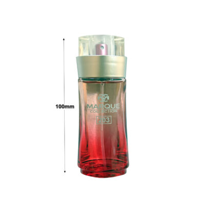 عطر جیبی زنانه مارکویی کالکشن مدل Lacoste Touch of Pink کد 203 حجم 25 میلی لیتر