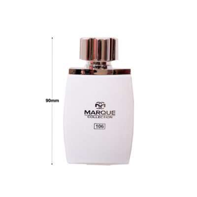 عطر جیبی مردانه مارکویی کالکشن مدل Lalique White کد 106 حجم 25 میلی لیتر