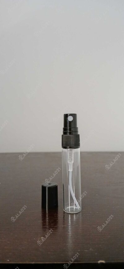 شیشه عطر 5 میل درب والف مشکی - Image 2