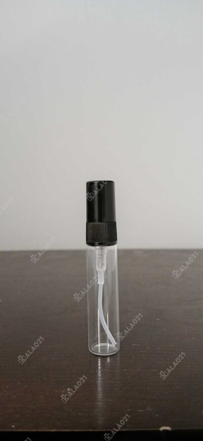 شیشه عطر 5 میل درب والف مشکی - Image 3