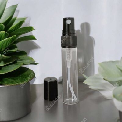 شیشه عطر 5 میل درب والف مشکی - Image 6