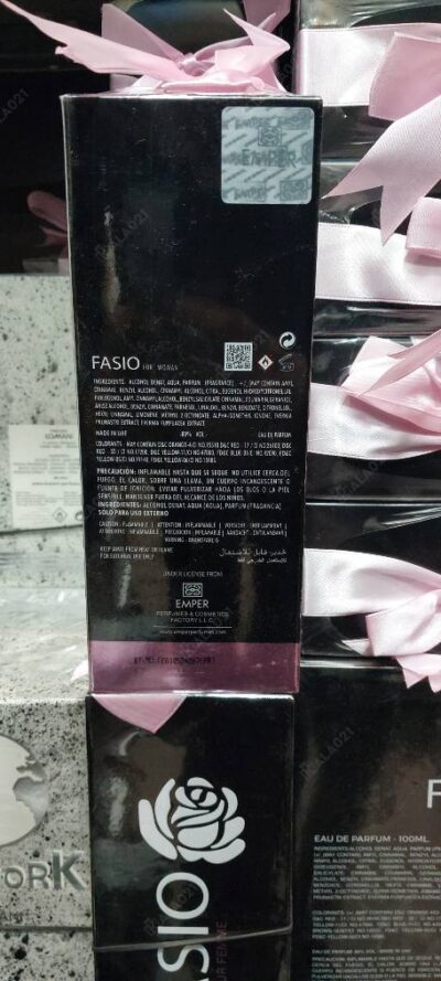 ادکلن فاسیو صورتی اصل Emper Fasio Eau de Parfum - Image 4