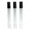 شیشه عطر 10 میل درب فلزی مشکی - بسته 50 عددی