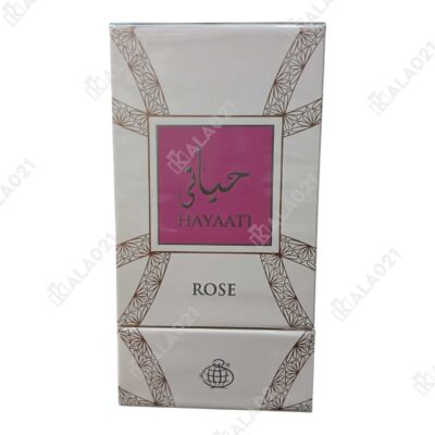 ادکلن حیاتی صورتی رز Rose 100 میل فرگرانس