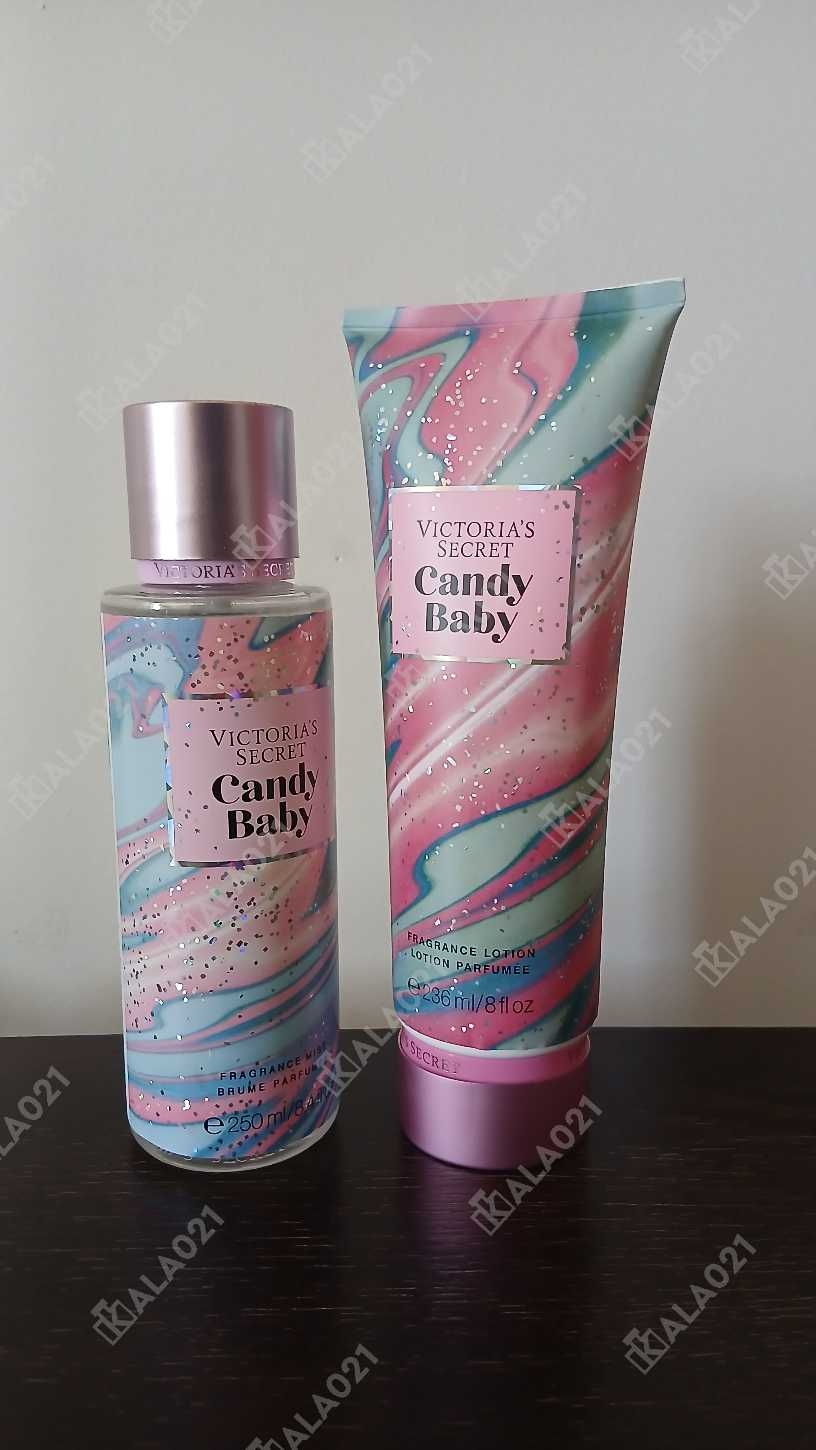 ست بادی اسپلش و لوسیون بدن ویکتوریا سکرت کندی بی بی Victoria's Secret Set Candy Baby - Image 2